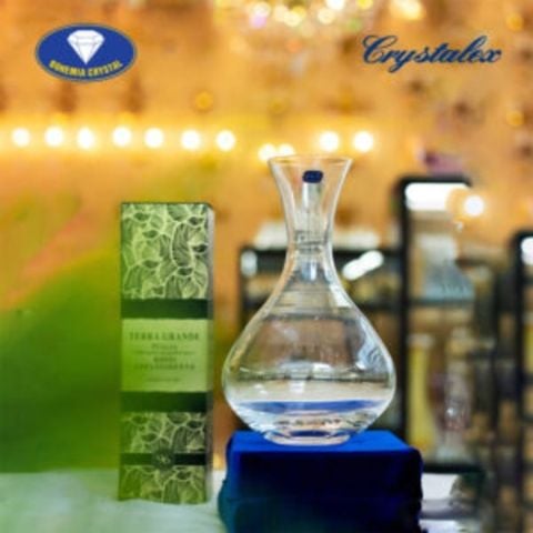 Bình thở rượu vang pha lê Bohemia 1500ml 31AA8/1500