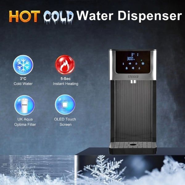 Bình thủy điện nóng lạnh Steiger STG 888