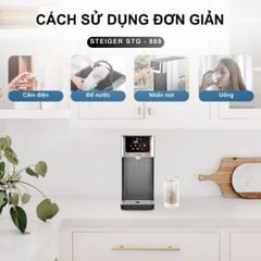  Bình thủy điện nóng lạnh Steiger STG 888 