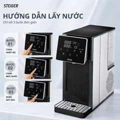  Bình thủy điện nóng lạnh Steiger STG850 HC 3.8L 