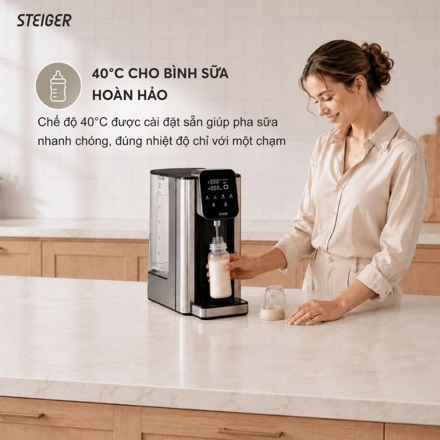 Bình thủy điện Steiger STG270-H 2.7L