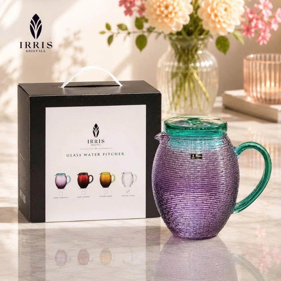 Bình thủy tinh Irris Volor 1.7L có nắp