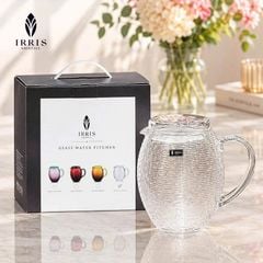  Bình thủy tinh Irris Volor 1.7L có nắp 