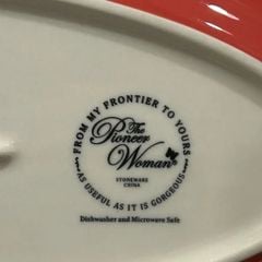  Bộ 2 đĩa oval The Pioneer Woman Fancy Flourish Narrow 