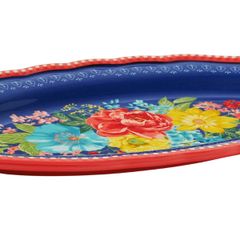  Bộ 2 đĩa oval The Pioneer Woman Fancy Flourish Narrow 