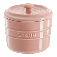  Bộ 3 hũ sứ Staub Pastel có nắp - 500ml/800ml/1000ml 