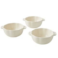  Bộ 3 nồi bí ngô Cocotte mini The Pioneer Woman 12.3cm 400ml - Màu Trắng/ Cam 