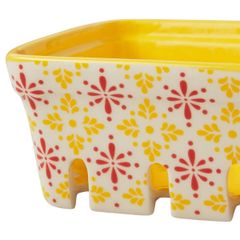  Bộ 3 rổ sứ The Pioneer Woman Fancy Flourish họa tiết hoa 