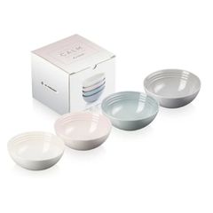  Bộ 4 bát Le Creuset 16cm Calm - Màu nhạt 