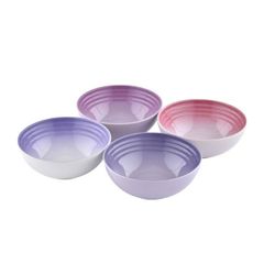 Bộ 4 bát Le Creuset 16cm đựng ngũ cốc - màu tím hồng