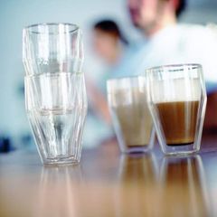  Bộ 4 cốc thuỷ tinh giữ nhiệt 2 lớp Bodum Titlis 350ml 