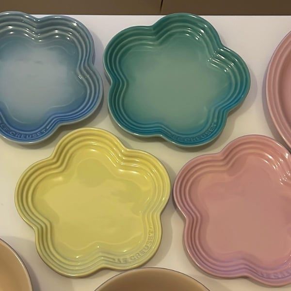 Bộ 4 đĩa Le Creuset Sorbet hình cánh hoa 14cm