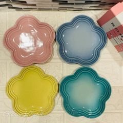  Bộ 4 đĩa Le Creuset Sorbet hình cánh hoa 23cm 