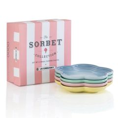  Bộ 4 đĩa Le Creuset Sorbet hình cánh hoa 23cm 
