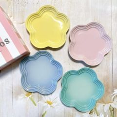  Bộ 4 đĩa Le Creuset Sorbet hình cánh hoa 14cm 