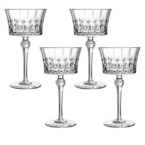 Bộ 4 ly Champagne Cocktail Lady Diamond - Made in France