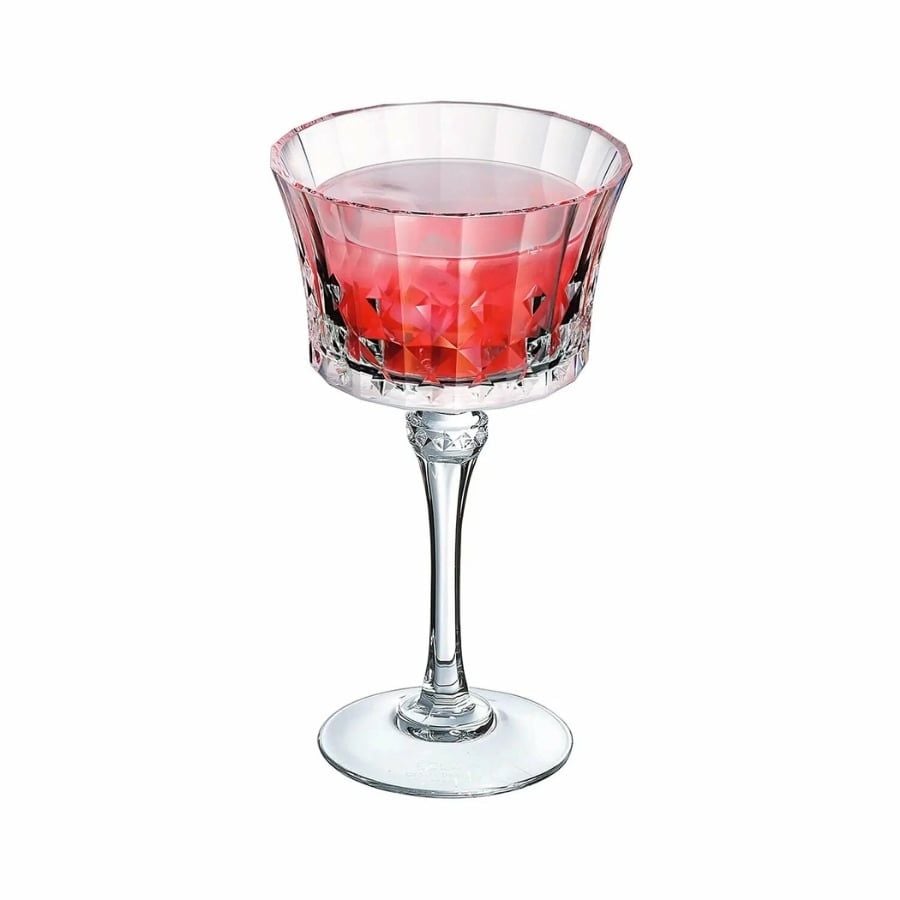 Bộ 4 ly Champagne Cocktail Lady Diamond - Made in France