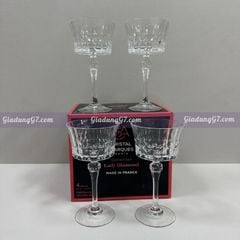  Bộ 4 ly Champagne Cocktail Lady Diamond - Made in France 