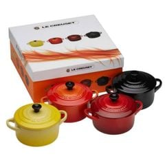  Bộ 4 nồi Le Creuset mini 250ml 