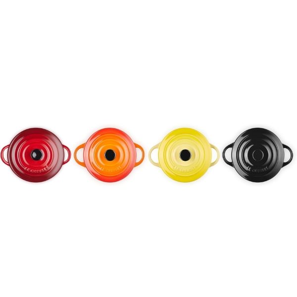 Bộ 4 nồi Le Creuset mini 250ml
