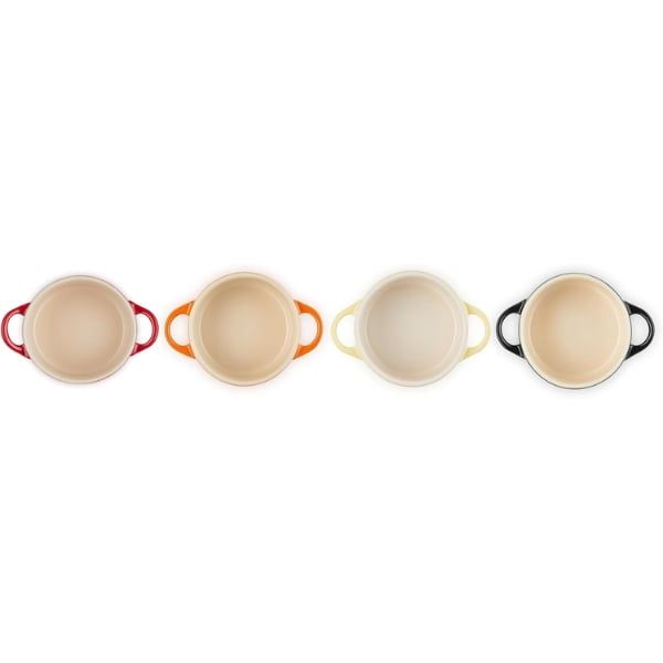 Bộ 4 nồi Le Creuset mini 250ml