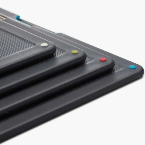 Bộ 4 thớt Joseph Joseph 60170 Folio steel - Màu inox