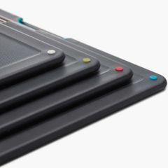  Bộ 4 thớt Joseph Joseph 60170 Folio steel - Màu inox 