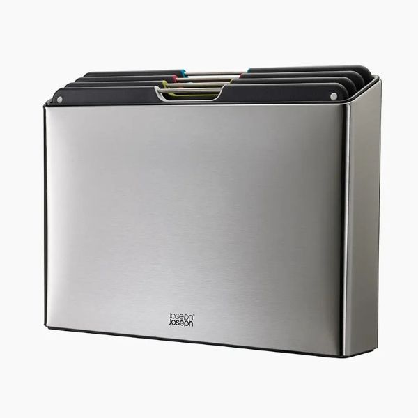 Bộ 4 thớt Joseph Joseph 60170 Folio steel - Màu inox