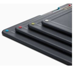  Bộ 4 thớt Joseph Joseph 60170 Folio steel - Màu inox 