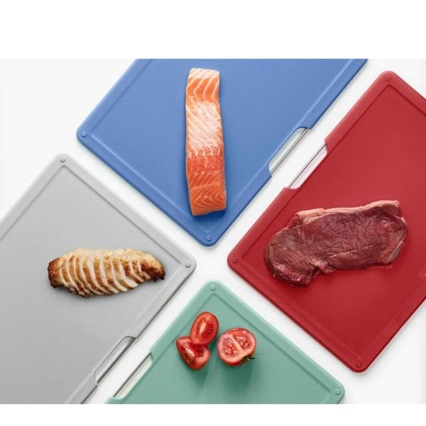 Bộ 4 Thớt Phân Loại Joseph Joseph 60215 Folio Large (Coast Silver)