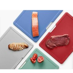  Bộ 4 Thớt Phân Loại Joseph Joseph 60215 Folio Large (Coast Silver) 