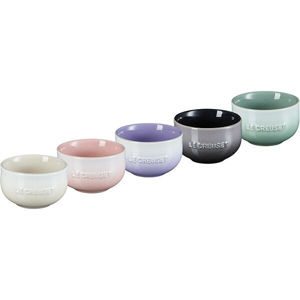 Bộ 5 bát chấm Le Creuset Flora