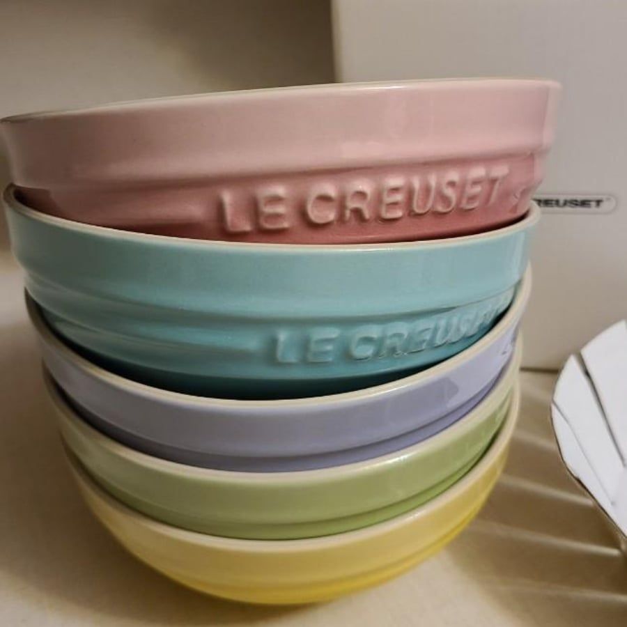 Bộ 5 bát Le Creuset pastel 15cm 580ml