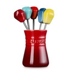  Bộ 5 dĩa hoa quả kèm hũ đựng Le Creuset Sorbet 