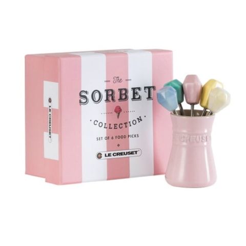 Bộ 5 dĩa hoa quả kèm hũ đựng Le Creuset Sorbet