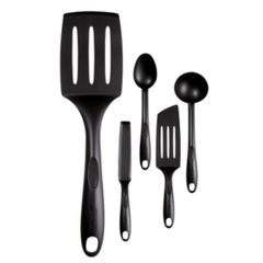  Bộ 5 dụng cụ nấu ăn Tefal K001A Bienvenue Màu Đen (Made In Portugal) 