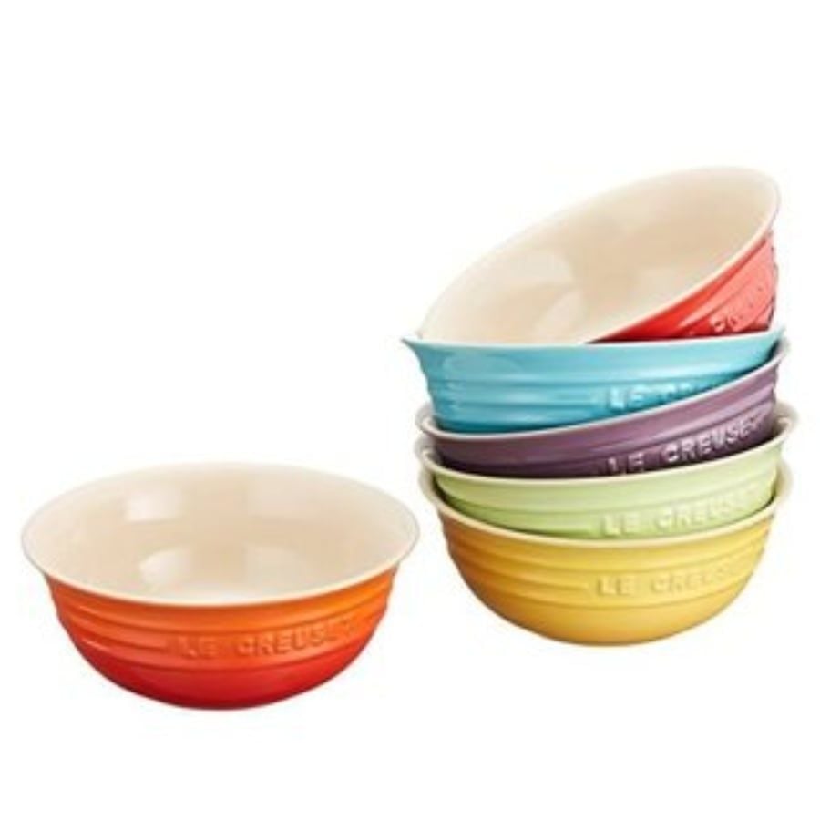 Bộ 6 bát cầu vồng Metallic Le Creuset 15cm 500ml