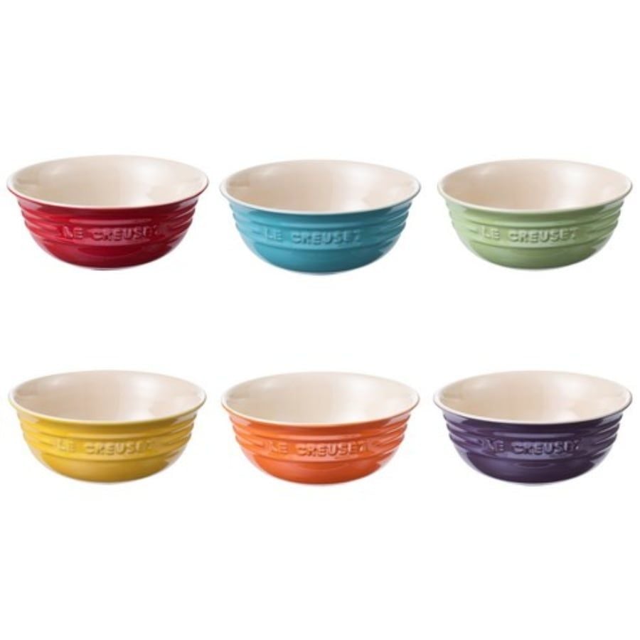 Bộ 6 bát cầu vồng Metallic Le Creuset 15cm 500ml