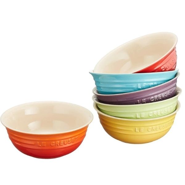 Bộ 6 bát cầu vồng Le Creuset 15cm