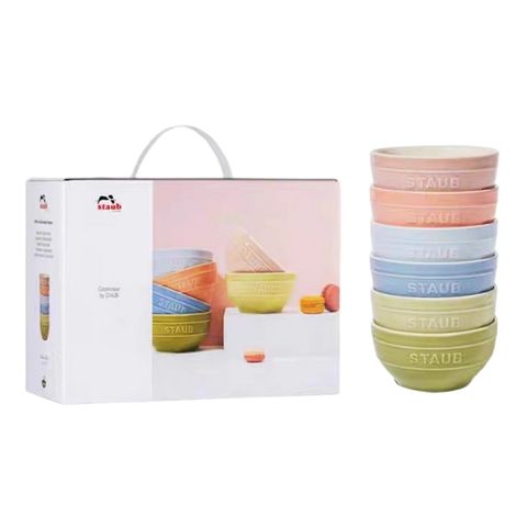 Bộ 6 bát cơm Staub Macaron 12cm