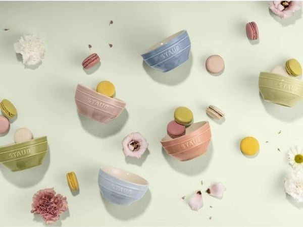 Bộ 6 bát cơm Staub Macaron 12cm 400ml