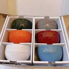  Bộ 6 bát Staub 14cm Cầu vồng - Bát phở 700ml 