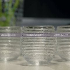  Bộ 6 cốc IVV Clear Multicolors 250ml - Trong suốt 