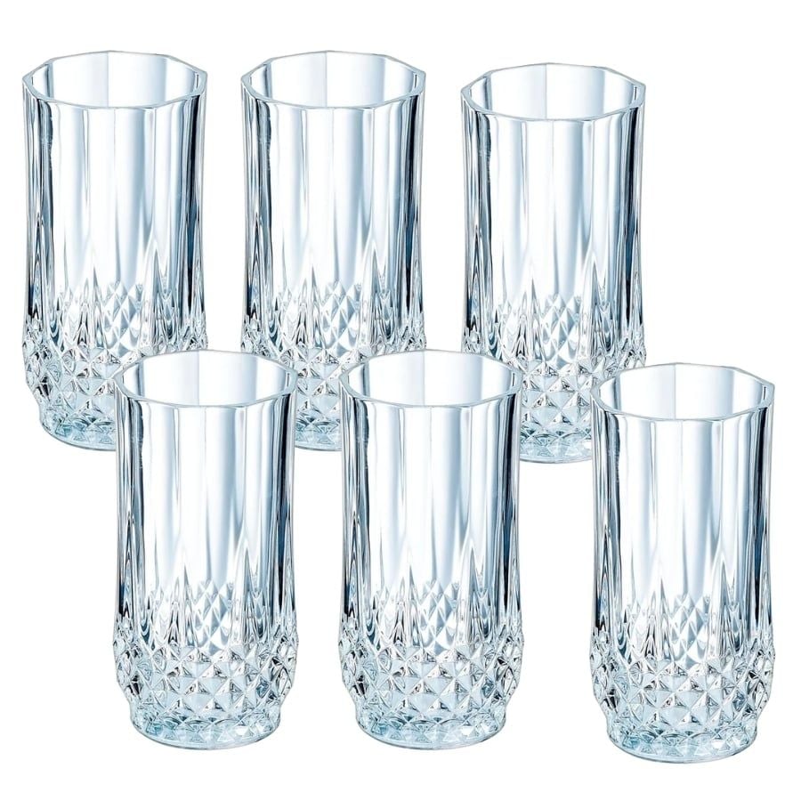Bộ 6 cốc Longchamp Crystal 280ml - Made in France