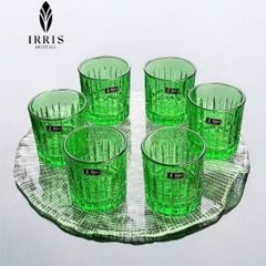  Bộ 6 cốc pha lê thuỷ tinh IRRIS 300ml 
