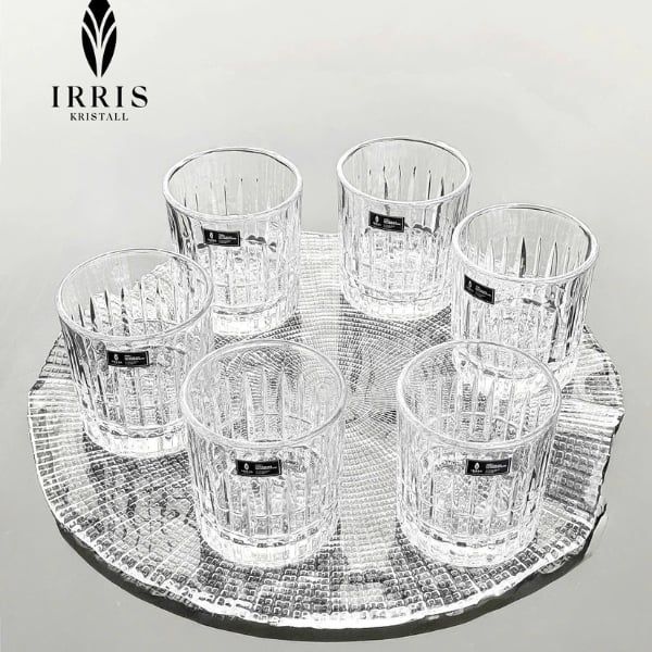 Bộ 6 cốc pha lê thuỷ tinh IRRIS 300ml