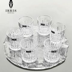  Bộ 6 cốc pha lê thuỷ tinh IRRIS 300ml 