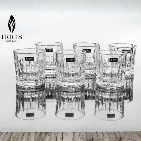 Bộ 6 cốc pha lê thuỷ tinh IRRIS 300ml