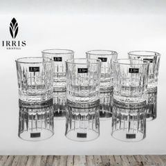  Bộ 6 cốc pha lê thuỷ tinh IRRIS 300ml 