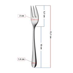  Bộ 6 dĩa ăn bánh WMF Merit Cromargan Protect 15.7cm 1140646345S 